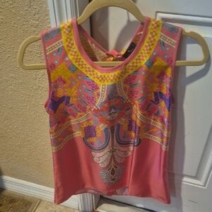 NWT Etro Multicolor Patterned Tank Top